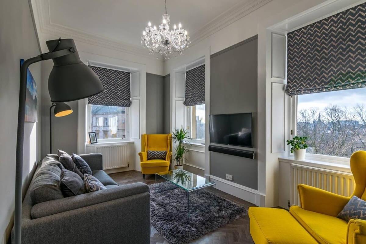 Bright And Airy Apartment Glasgow Kültér fotó