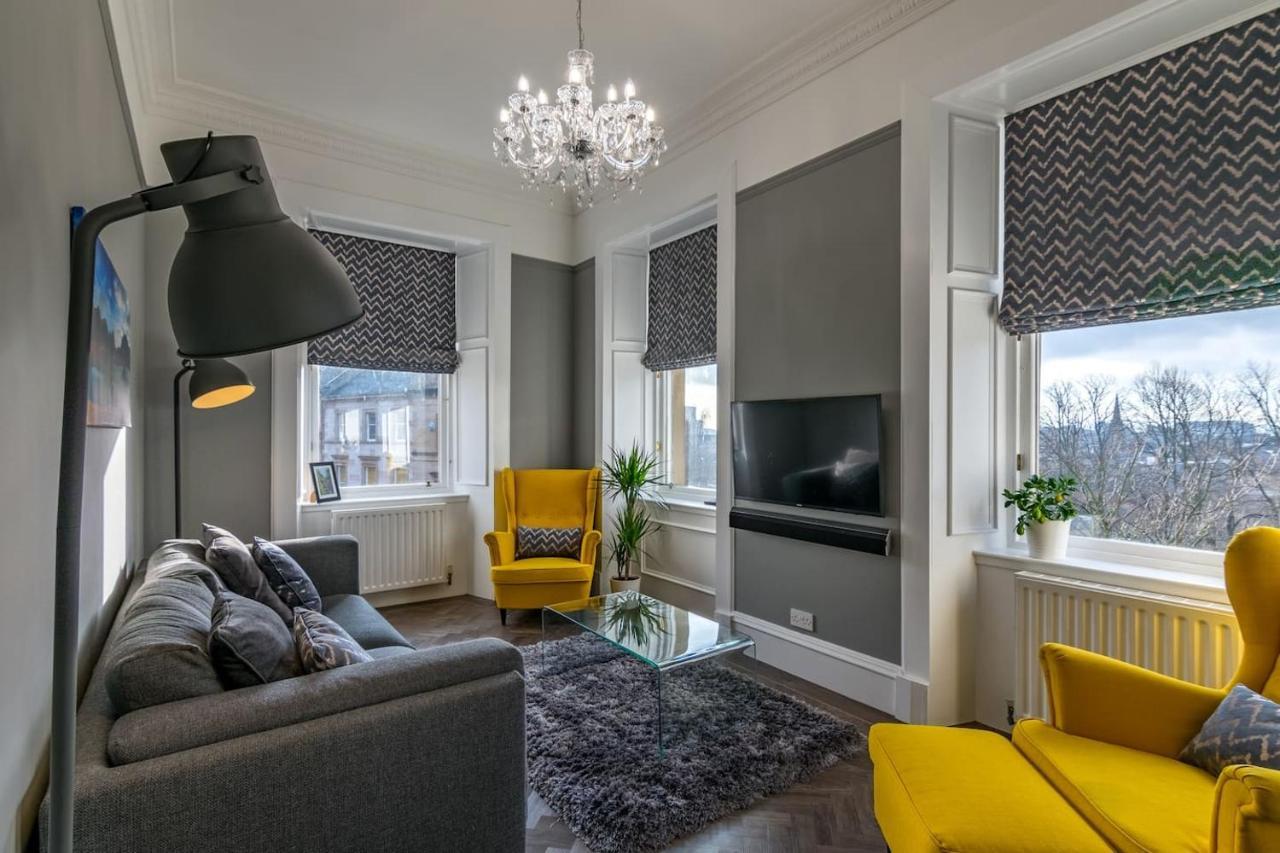 Bright And Airy Apartment Glasgow Kültér fotó